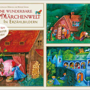 Meine wunderbare Märchenwelt in Erzählbildern - Bildkarten -, illustriert von Barbara Bedrischka-Bös, erschienen im Verlag Herder